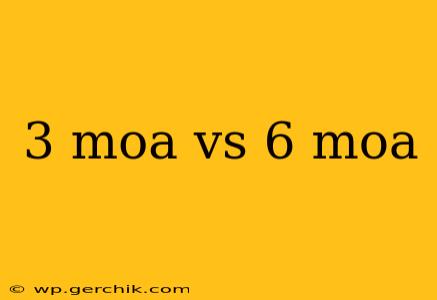 3 moa vs 6 moa