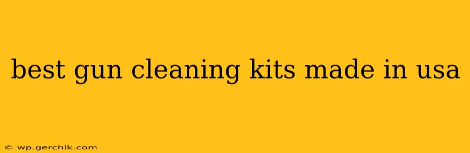 best gun cleaning kits made in usa