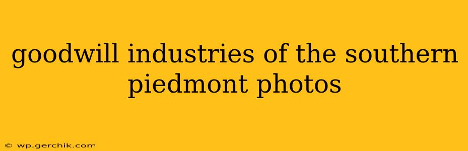 goodwill industries of the southern piedmont photos
