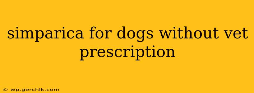 simparica for dogs without vet prescription