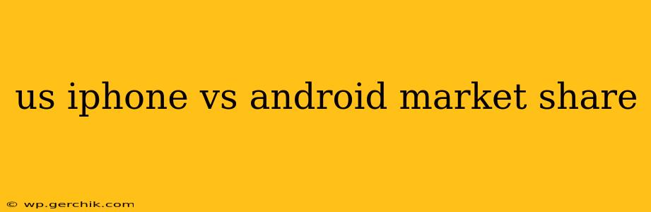 us iphone vs android market share
